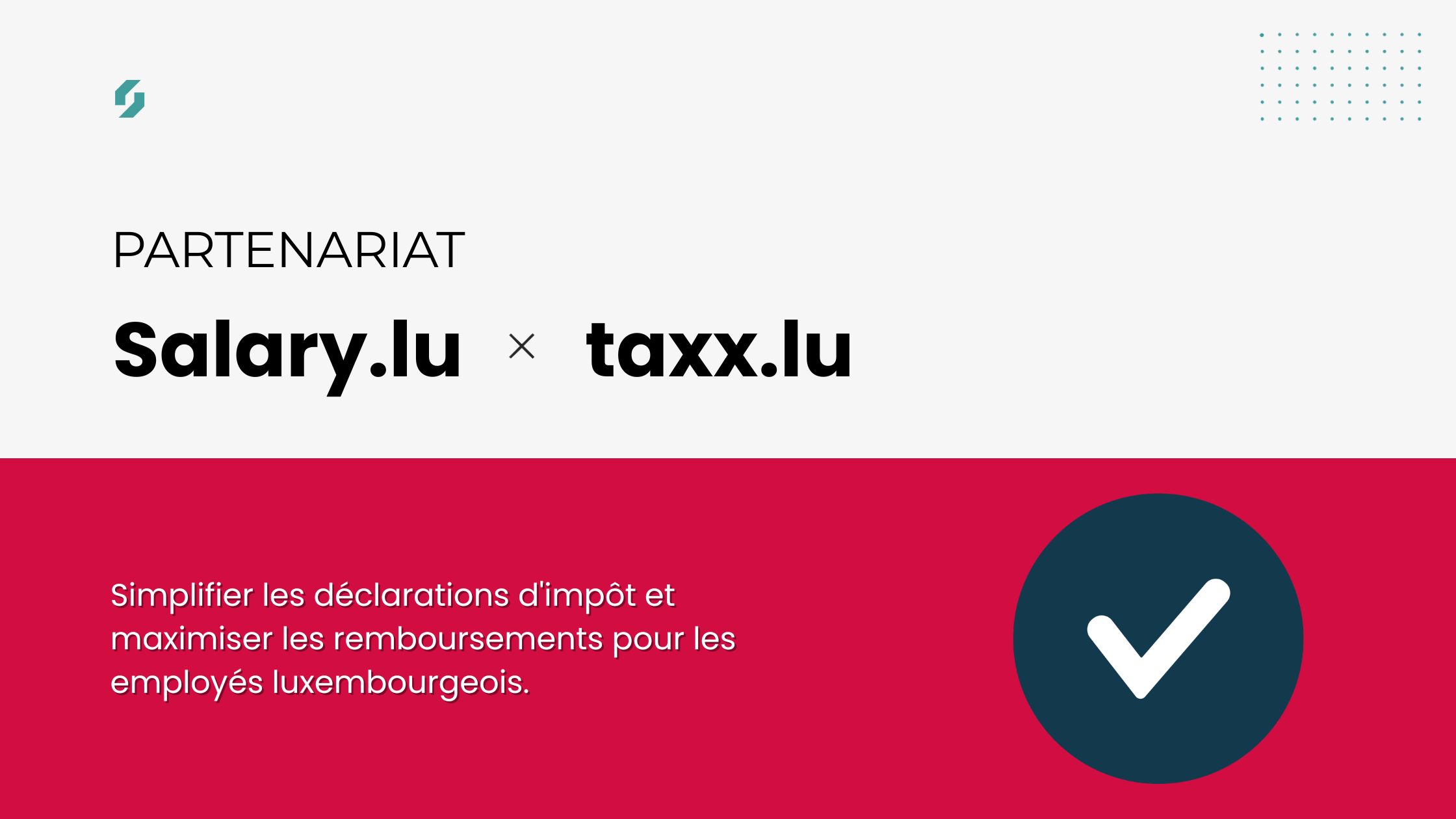 Nouveau partenariat avec taxx.lu