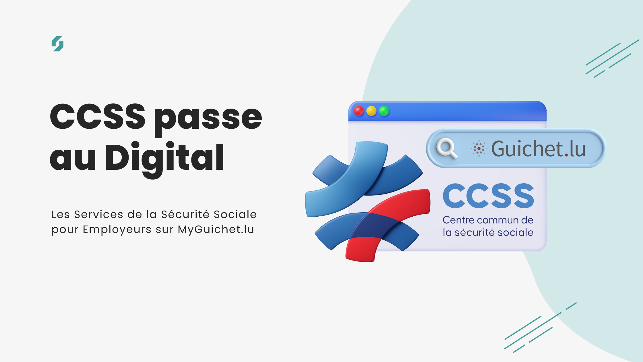 Le CCSS passe au numérique avec MyGuichet