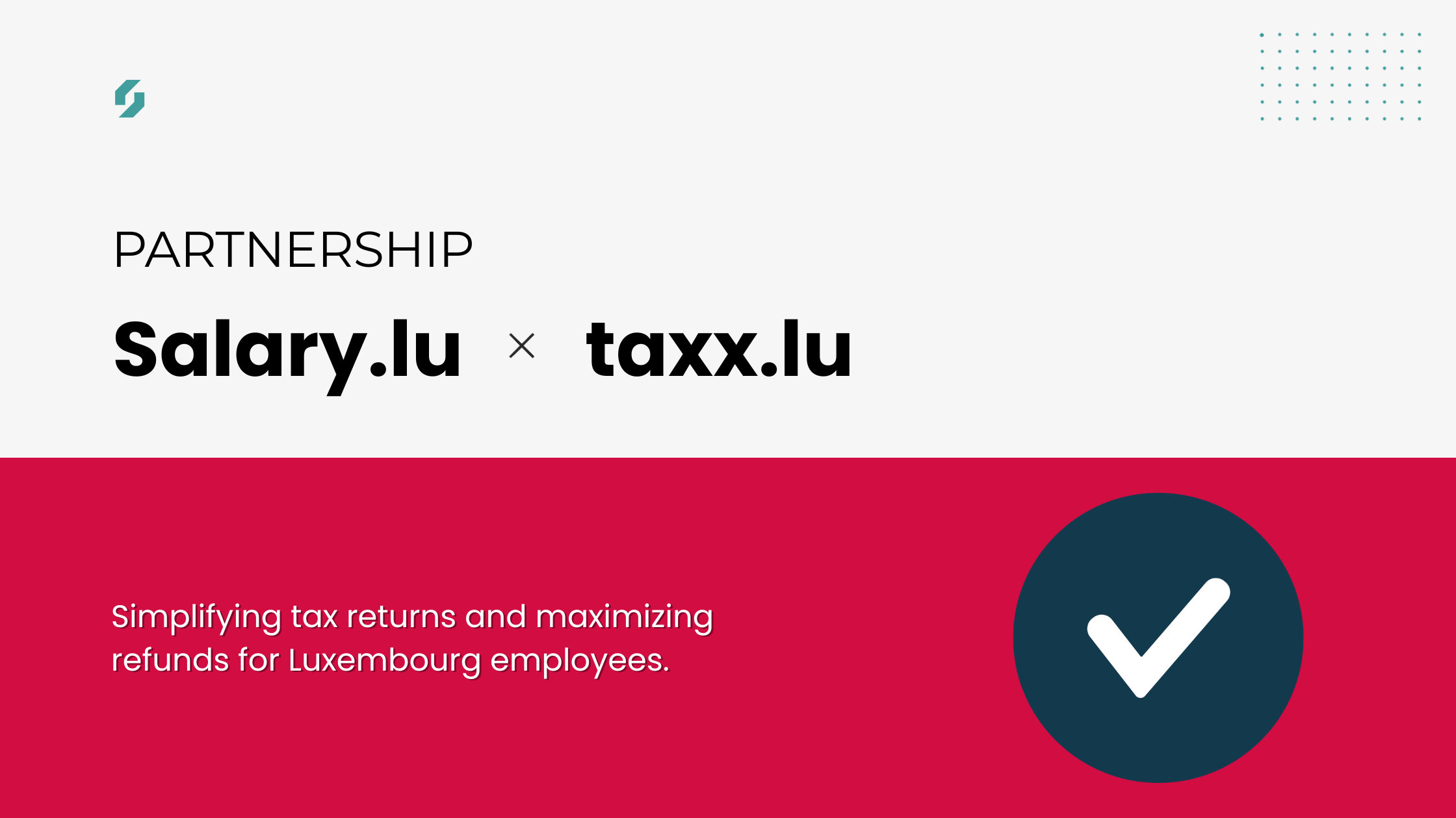 New Partnership with taxx.lu