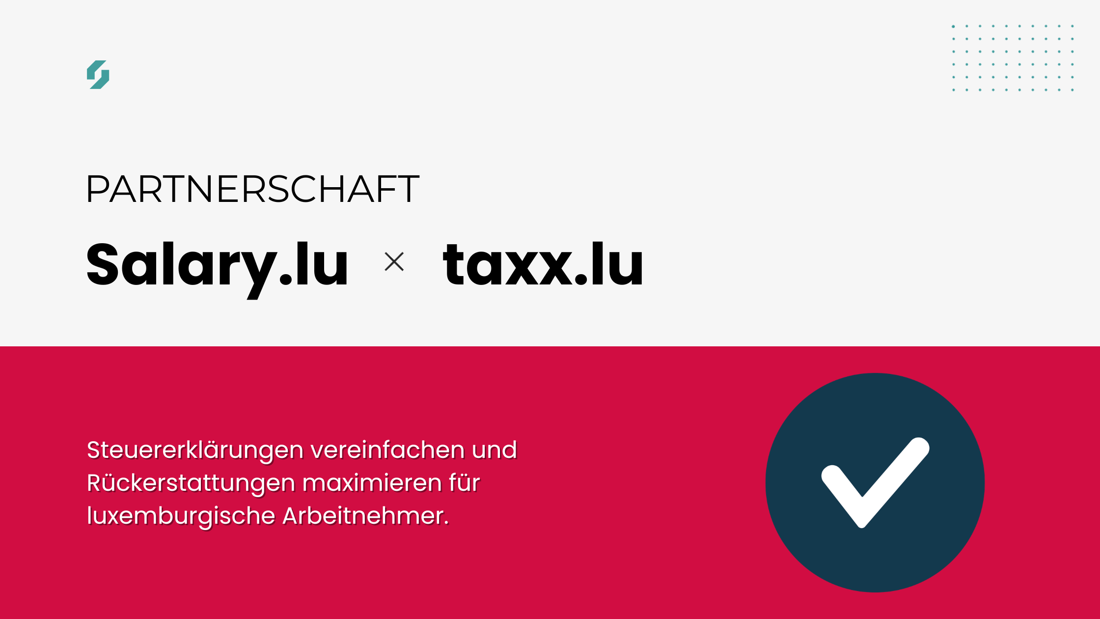 Neue Partnerschaft mit taxx.lu