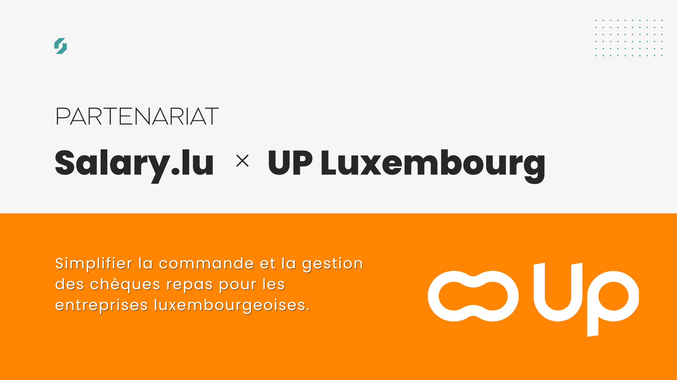 Nouveau partenariat avec UP Luxembourg